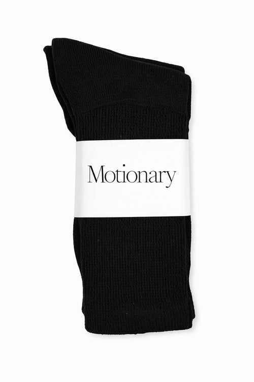 Black Diabetic Crew Socks (12 Pairs)