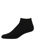 Diabetic Comfort Quarter Socks Black (12 Pairs)
